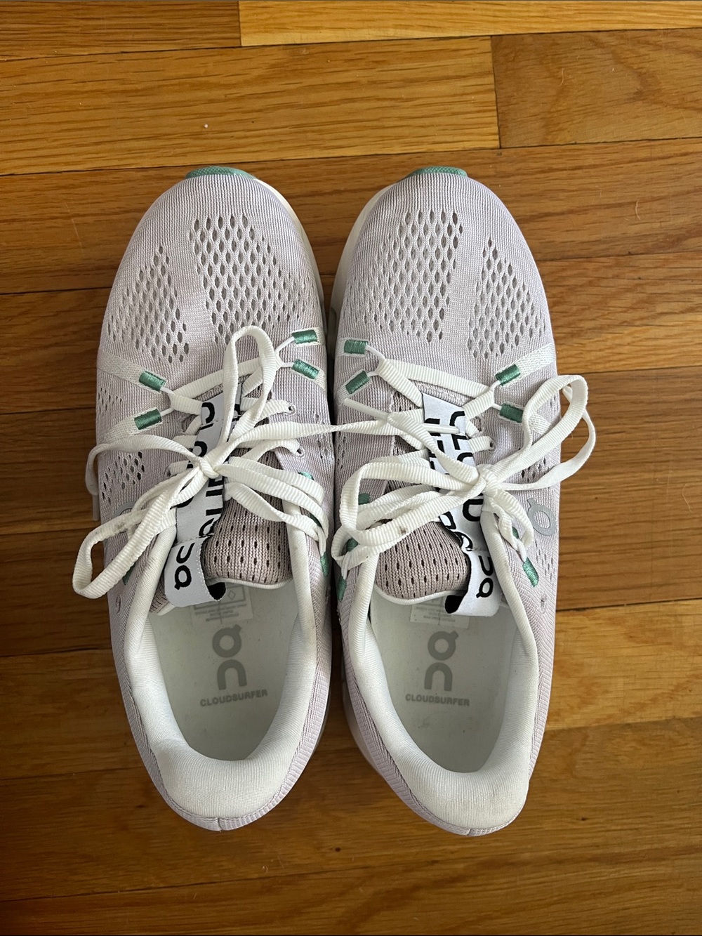 On cloud running shoes